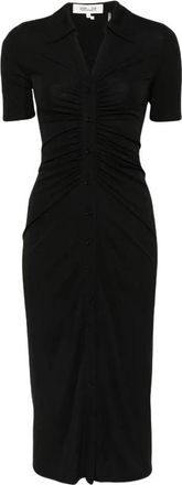 Diane Von F&uuml;rstenberg Zoey Jurk - Dames - Casual kleedjes - Zwart - XS - Kleedjes