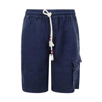 MC2 Saint Barth Casual Shorts, male, Blue, Size: 2XL Casual Shorts