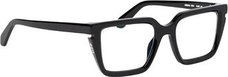 Off-white Demo Square Unisex Eyeglasses OERJ052 1000 51
