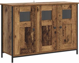 vidaXL Aparador Madera Envejecida 100 X 35 X 70 Cm Vidaxl