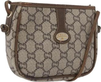 Gucci Pre-owned Plastic Cross Body Bag - Dames - Vintage Schoudertas - Beige - ONE Size - Vintage