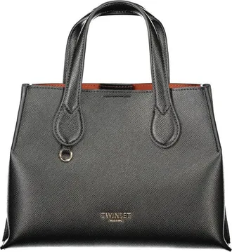 Twinset Black Polyethylene Womens Handbag
