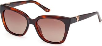 Guess Stijlvolle Zonnebril - Dames - Zonnebrillen - Bruin - 53 MM - Accessoires