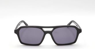 Maison Margiela 56mm Pilot Sunglasses in Noir at Nordstrom
