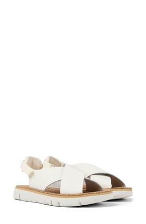 Camper Oruga Slingback Sandal in White Natural at Nordstrom Rack, Size 39