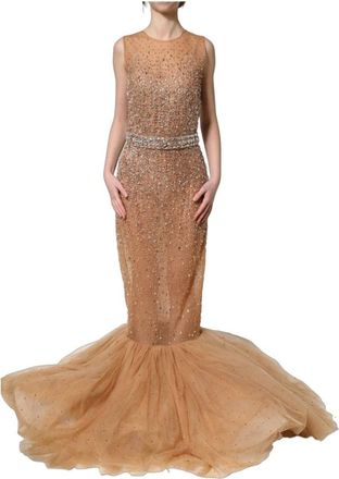 Dolce & Gabbana Mujer, Vestidos, Marr&oacute;n, Talla: S