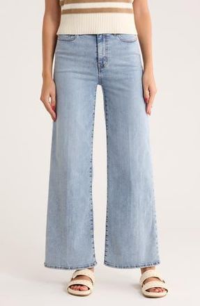 Frame Denim Le Slim Palazzo High Waist Wide Leg Jeans in Adagio at Nordstrom Rack, Size 29