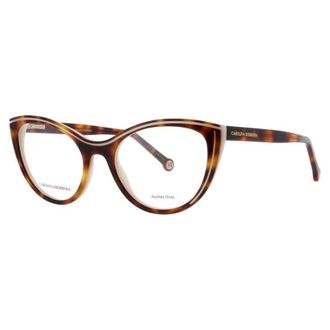 Carolina Herrera Ladies Tortoise Rectangular Eyeglass Frames Her 0171