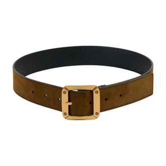 Acne Studios Belts, unisex, Brown, Size: L Reversible Leather Belt