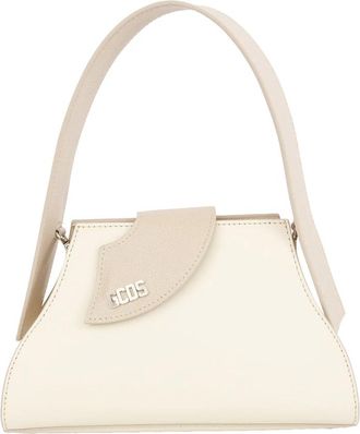 GCDS Stijlvolle Borsa Tas - Dames - Handtassen - Wit - ONE Size - Leer - Tassen