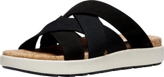 Keen EIIe Mixed Slide Black / Birch 1027276 Womens