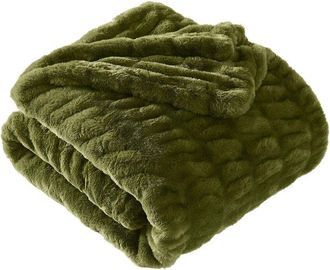 Brooklyn Loom Cloud Luxe Ruched Throw