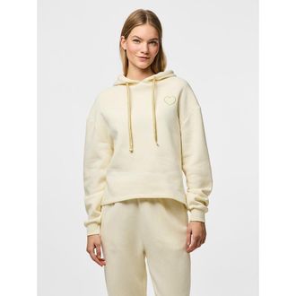 Pieces Hoodie met motief vooraan