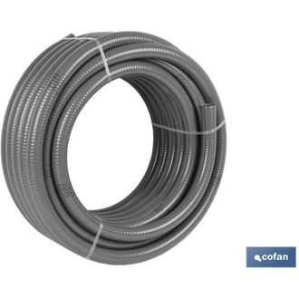 cofan Rollo De Tuber&iacute;a Hidro Gris Certificada &Oslash;25 Mm 25 M