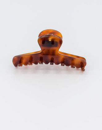Alexandre de Paris Raspail Medium Acetate Hair Clip in Tortoiseshell at Nordstrom