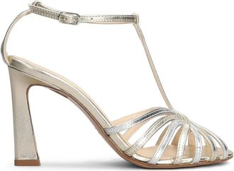 Anna F. Leren sandalen - Goud