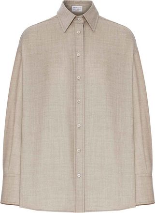 Brunello Cucinelli Classic Cashmere Shirt