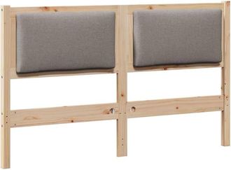 vidaXL Headboard Other Brown 140 cm Solid pine wood vidaXL