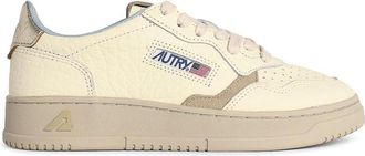 Autry Medalist Low Ivory White Leather Sneakers