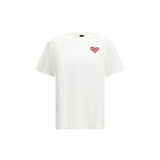 Pinko Witte Katoenen T-Shirt