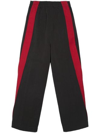 Colville Fred high-waist loose-cut trousers - Black
