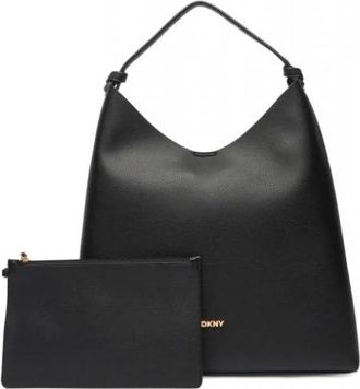 DKNY Paula Hobo - Dames - Schoudertassen - Zwart - ONE Size - Tassen