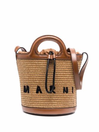 Marni Borsa A Secchiello Marni Con Ricamo
