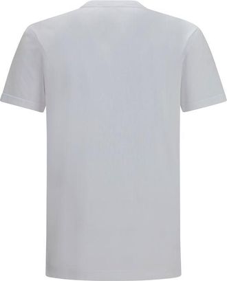 Dolce & Gabbana Mens White Cotton T-Shirt