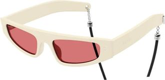 Gucci Ladies White Cat Eye Sunglasses GG1634S 007