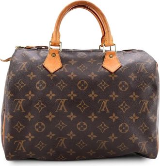 Louis Vuitton Speedy Handbag Monogram Canvas 30 satchel - Bruin