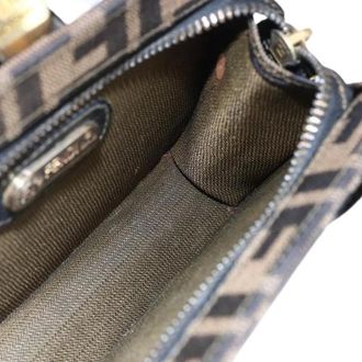 Fendi Pre-owned Cross Body Bags, female, Black, Size: ONE SIZE Pre-owned Vintage Cross Body Bag