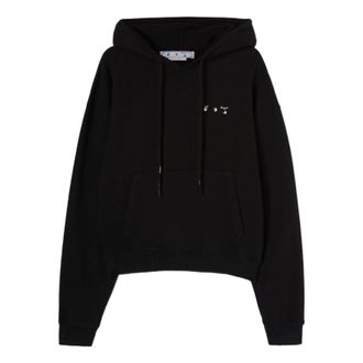 Off-white Mens Off-White SS22 Caravaggio Painting Printing Hooded Long Sleeves Black OMBB037C99FLE0041001