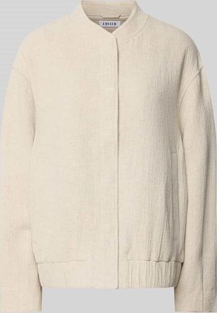 Edited Loose Fit Jacke aus Viskose-Mix mit Leinen-Anteil Modell Malia in Beige, Gr&ouml;&szlig;e 38