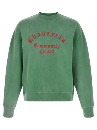 Willy Chavarria Mens Chavarria Community Center - Hooligan Sweatshirt