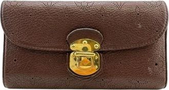 Louis Vuitton Pre-owned Wallets, female, Brown, Size: ONE SIZE Pre-owned Vintage Wallet