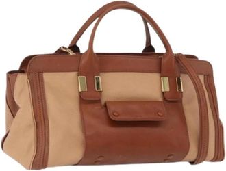 Chlo&eacute; Pre-owned Handtas - Dames - Vintage Handtas - Bruin - ONE Size - Leer - Vintage