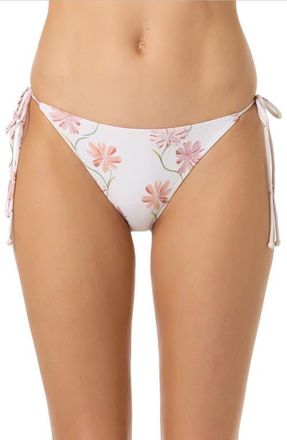 O'Neill Ivy Floral Maracas Bikini Bottoms in Tofu at Nordstrom, Size X-Large