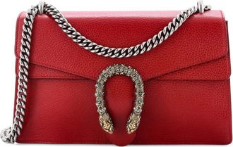 Gucci Dionysus Bag Leather Small shoulder bag - Rood