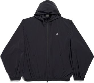 Balenciaga (WMNS) Balenciaga Activewear Windbreaker Black 794783TQO351000