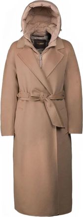 Moorer Cappotto con cappuccio - Toni neutri