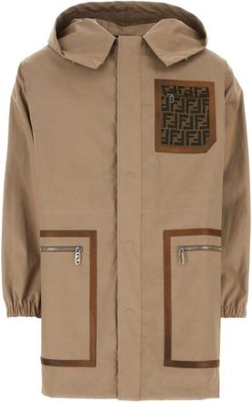 Fendi Beige Oversize Jacket