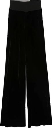 Rick Owens Pantaloni in velluto - Nero