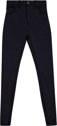 Balenciaga Zwarte Stretch Leggings - Dames - Slim Fit Broeken - Zwart - XS - Broeken