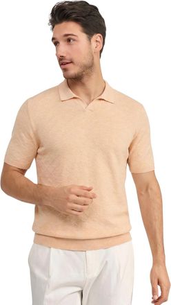 Blue industry Polo korte mouw Blue Industry oranje regular fit