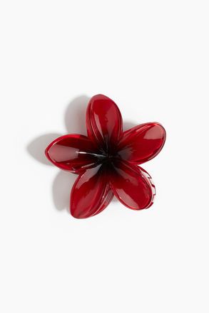 H&M Haarklammer in Bl&uuml;tenform - Red
