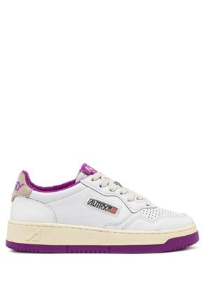 Autry Womens Medalist Leather Sneakers