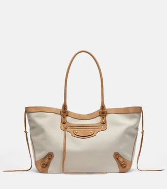 Balenciaga Shopper Le City Beach Medium in canvas