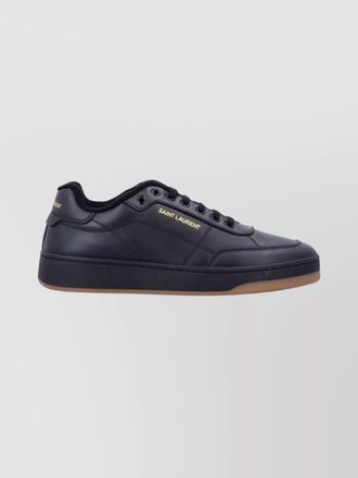 Saint Laurent leather low-top sneakers