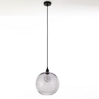 Oresteluchetta L&aacute;mpara Colgante De Vidrio Ahumado &Oslash;30 Cm Dise&ntilde;o Moderno Yuna