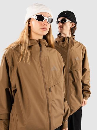 ADIDAS TERREX MT 2L Rain Jacke braun